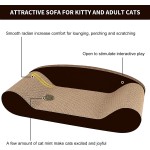 Cat Scratcher Factory - Large Modern Cardboard Bed Sofa Board