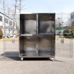 Veterinary ICU Cage Factory - Stainless Steel Sustainable Hospital