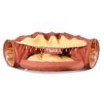 猫玩乐床厂家-2合1可折叠隧道管