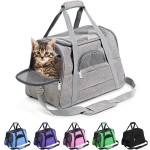 Pet Carrier Supplier - Airline Approved Soft Plush Window Mesh