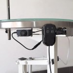 Pet Grooming Table Supplier - LED Electric Lifting Round Design