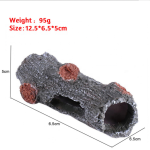 树脂水族装饰厂家-仿真沉木空心庇护所