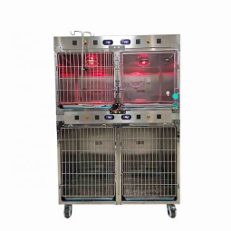 Veterinary Cage Factory - Four Compartment Infrared Therapy
