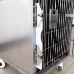 Cat Show Cage Manufacturer - Stainless Steel Two Door Oxygen Cage