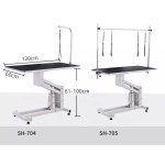 狗狗美容桌厂家-液压防滑重型框架