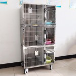 Cat Boarding Cage Manufacturer - Stainless Steel Grooming Salon