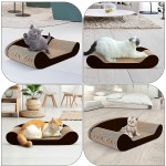 Cat Scratcher Factory - Large Modern Cardboard Bed Sofa Board