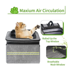 狗狗自行车篮厂家-15磅可折叠软边快拆