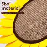 Sunflower Cat Scratcher Factory - Natural Sisal Rope Scratching Post