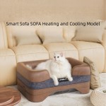 智能宠物床厂家-温控加热沙发