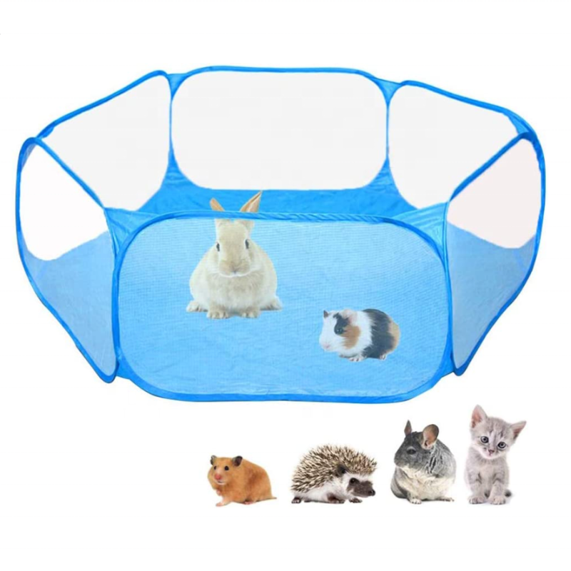 Pet Playpen Supplier - Breathable Transparent Pop Open Yard Fence