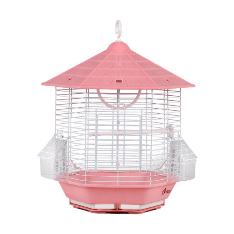 鸟笼厂家-铁金属金丝雀室内外简易
