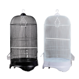 Canary Bird Cage Supplier - Round Iron Metal for Office Home