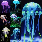 Silicone Aquarium Lamp Supplier - Simulation Glowing Jellyfish Plant