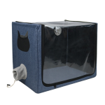 宠物雾化笼厂家-牛津布兽医笼