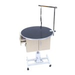 Pet Grooming Table Manufacturer - Hydraulic Lift 36 Inch with Cabinet