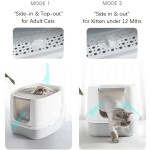 Cat Litter Box Manufacturer - Fully Enclosed Covered No Smell