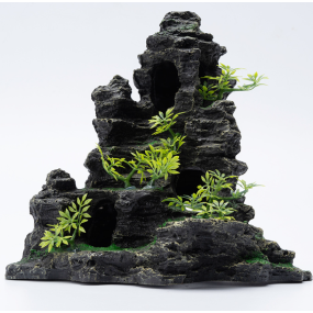 水族洞穴厂家-山景石鱼藏身洞