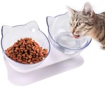 Cat Feeding Bowl Manufacturer - 15 Degree Tilted Elevated Stand