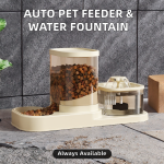 Automatic Pet Feeder Supplier - Water Dispenser Food Bowl Portable