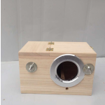 鹦鹉巢箱厂家-木质虎皮鹦鹉繁殖箱天然