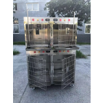 兽医笼厂家-四隔间红外理疗