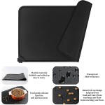 Pet Food Mat Supplier - Silicone Waterproof Non-Slip Tray