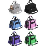 Pet Carrier Supplier - Airline Approved Soft Plush Window Mesh