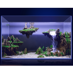 水族装饰厂家-山景石树岩洞