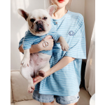 狗狗衬衫厂家-柔软透气服装主人T恤