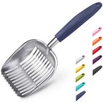 猫砂铲厂家-铝制长柄易清洁