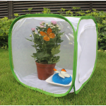 Butterfly Net House Supplier - Green Collapsible Zipper Closure