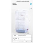 鹦鹉笼厂家-36英寸双大号金属繁殖