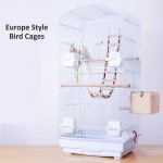 鹦鹉笼厂家-36英寸双大号金属繁殖