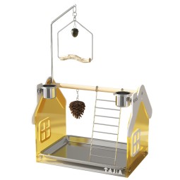 鸟训练架厂家-ABS金属桌木材