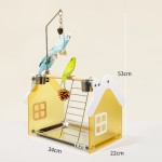 鹦鹉栖木厂家-现代设计木材金属ABS