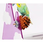 鸟栖架厂家-木质防滑ABS底座