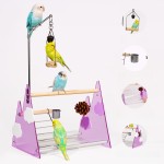 鸟训练架厂家-ABS防滑桌面金属