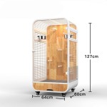 木质鸟屋厂家-豪华别墅印花家居