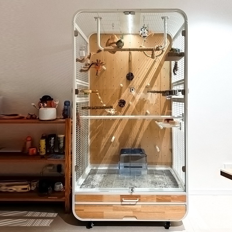 木质鸟屋厂家-豪华别墅印花家居