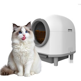 Automatic Cat Litter Box Supplier - New Radar Sensor Weighing 80L