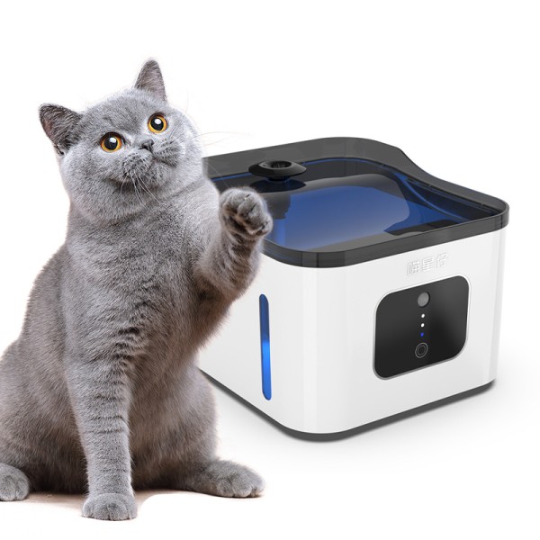 宠物饮水机供应商-大容量3.5L智能传感