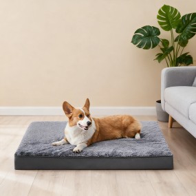 Pet Sofa Factory - OEM L-Shaped Multiple Size Options Dog Bed