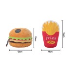 宠物玩具供应商-快速交付炸鸡发声毛绒