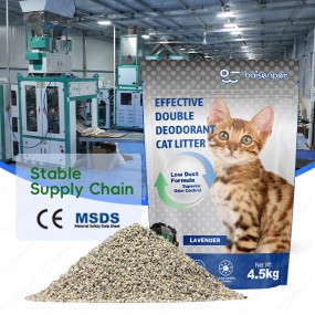 Clumping Cat Litter Manufacturer - CE MSDS Antibacterial Low Tracking
