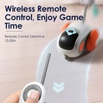 猫玩具厂家-电动遥控羽毛逗猫棒