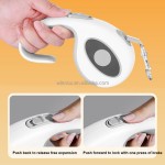 宠物牵引绳厂家-定制便携自动伸缩