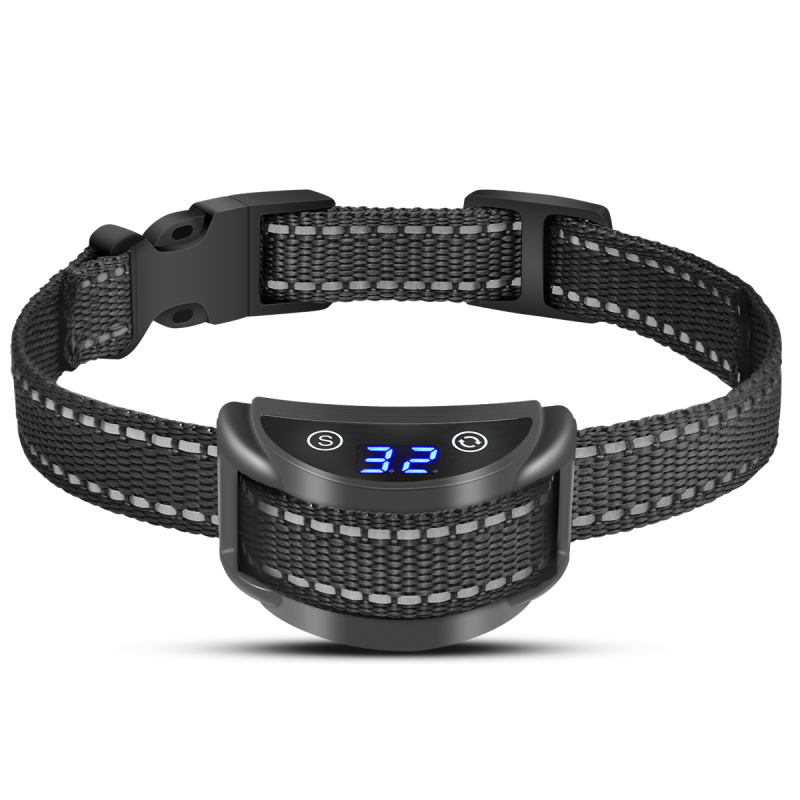 狗训练项圈厂家-可调无电击防水