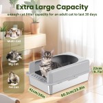 猫砂盆厂家-不锈钢无味带盖