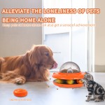 宠物咀嚼玩具厂家-互动漏孔飞盘